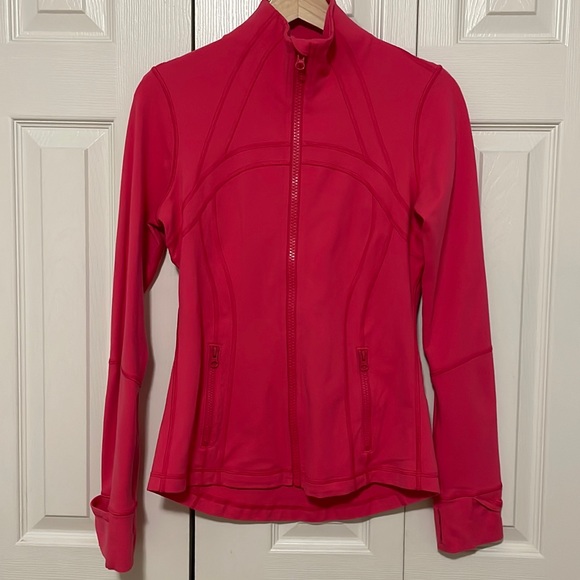 lululemon athletica Jackets & Blazers - Lululemon Hot Pink Define Jacket